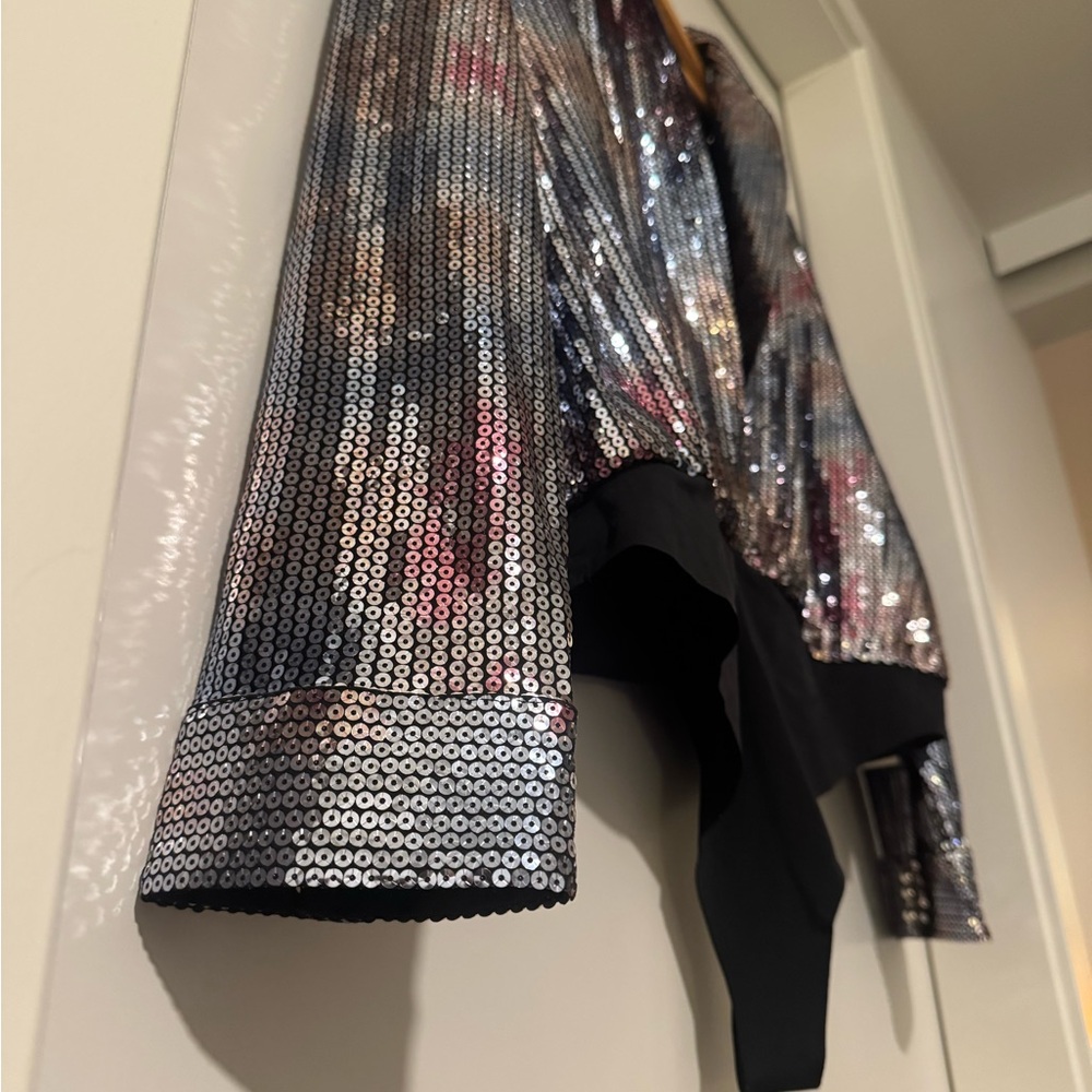 NWT Nadine Merabi Lola Sequin Co-ord Set SOLD OUT XL - Picture 5 of 12